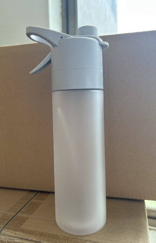 Large Capacity Spray Water Bottle | Leakproof Sports & Fitness Cup for Girls | Portable Travel Drinkware with Handle Strap | Wide-Mouth BPA-Free Plastic - Home & Garden > Kitchen & Dining > Food & Beverage Carriers > Water Bottles