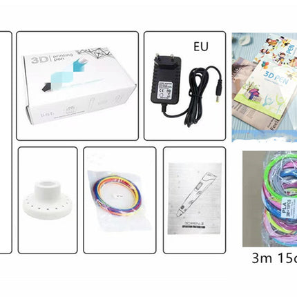 Children's 3d Printing Pen Three-dimensional Brush Toy Set