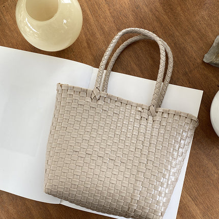 Holiday Shoulder Tote Hand-woven Bag