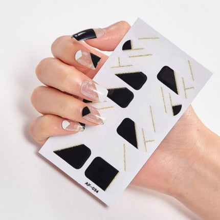 Nail Stickers, Nail Polish Glue, Full Nail Stickers