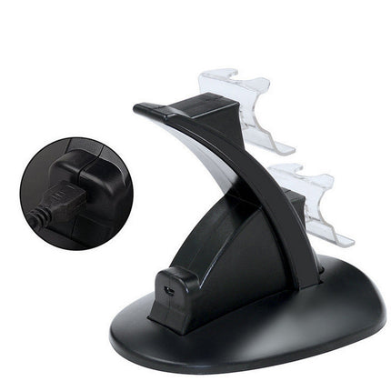 Plastic Gamepad Two-seater  Controller Charger
