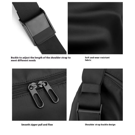 Men's Shoulder Bag Simple And Lightweight Water Repellent Sports Leisure Bag