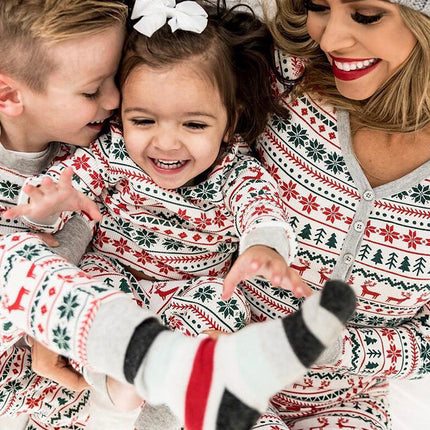 Christmas Pajamas Family Matching New Year Father Mother Kids Baby Look Clothes Set Dad Mom And Daughter Son Pyjamas Outfit