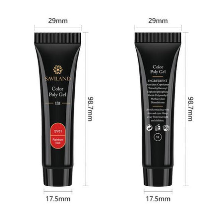 15g nail colored crystal extension glue
