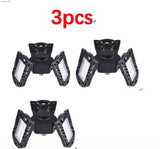 LuminaFlex | Deformable Garage Light | Adjustable Design | 60W 6000lm | Ultra Bright Wide Area Illumination -