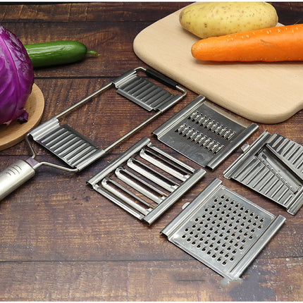 Stainless Steel Grater, Vegetable And Fruit Slicer, Peeler