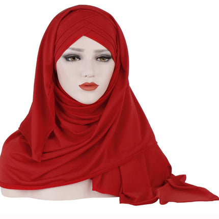 Muslim Lady Fashion Patch Hijab