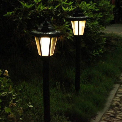 Outdoor solar hexagonal wall light, wall light, garden light