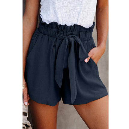 Women Summer Pants Casual Loose High Waist Shorts