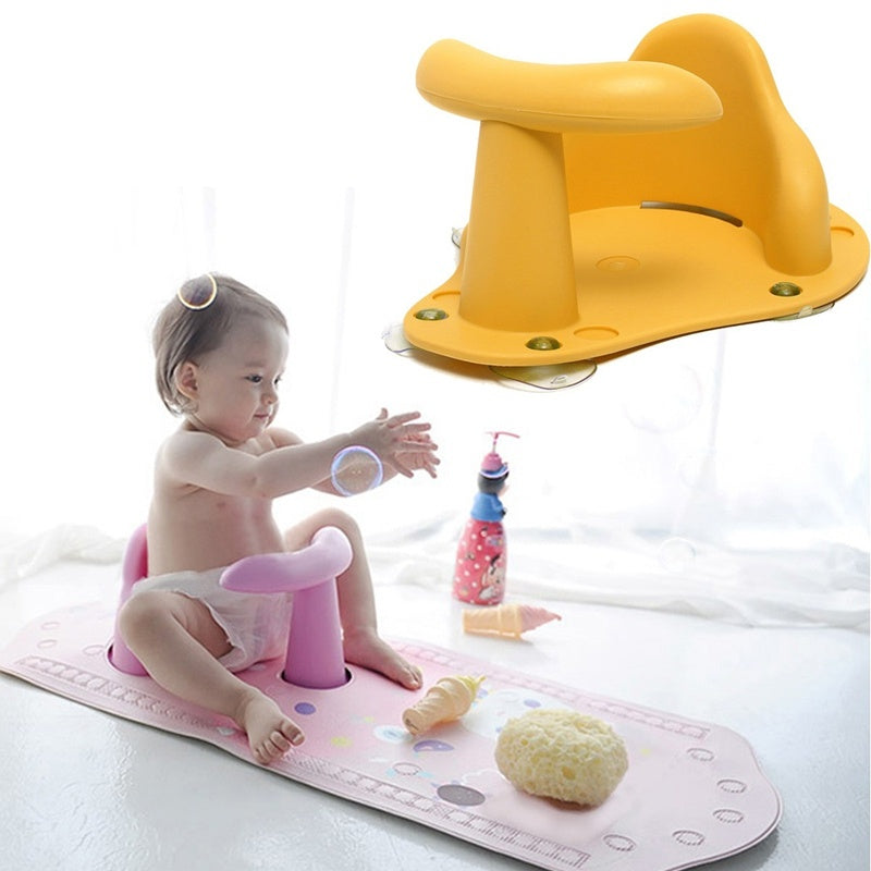 SafeBath | Baby Bath Seat | Four Suction Cups | Eco Friendly PP | Keeps Baby Secure And Visible -