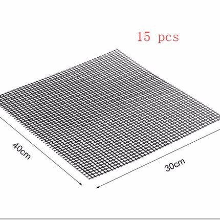 Barbecue Non-Stick Wire Mesh Grilling Mat Reusable Cooking Grilling Mat For Outdoor Activities