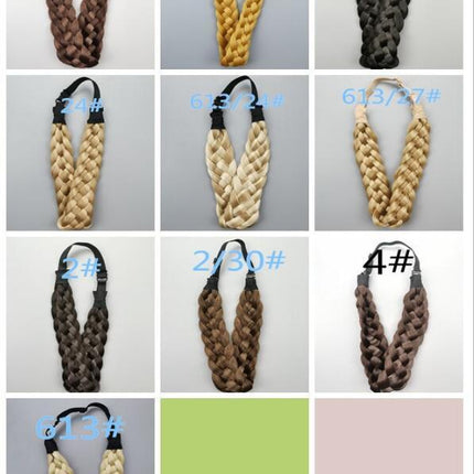 Bohemian braided headband