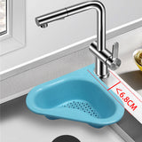 Swan | Sink Hanging Drain Basket | Dry and Wet Separation | Keeps Fruit Fresh | Space-Saving Kitchen Organizer -