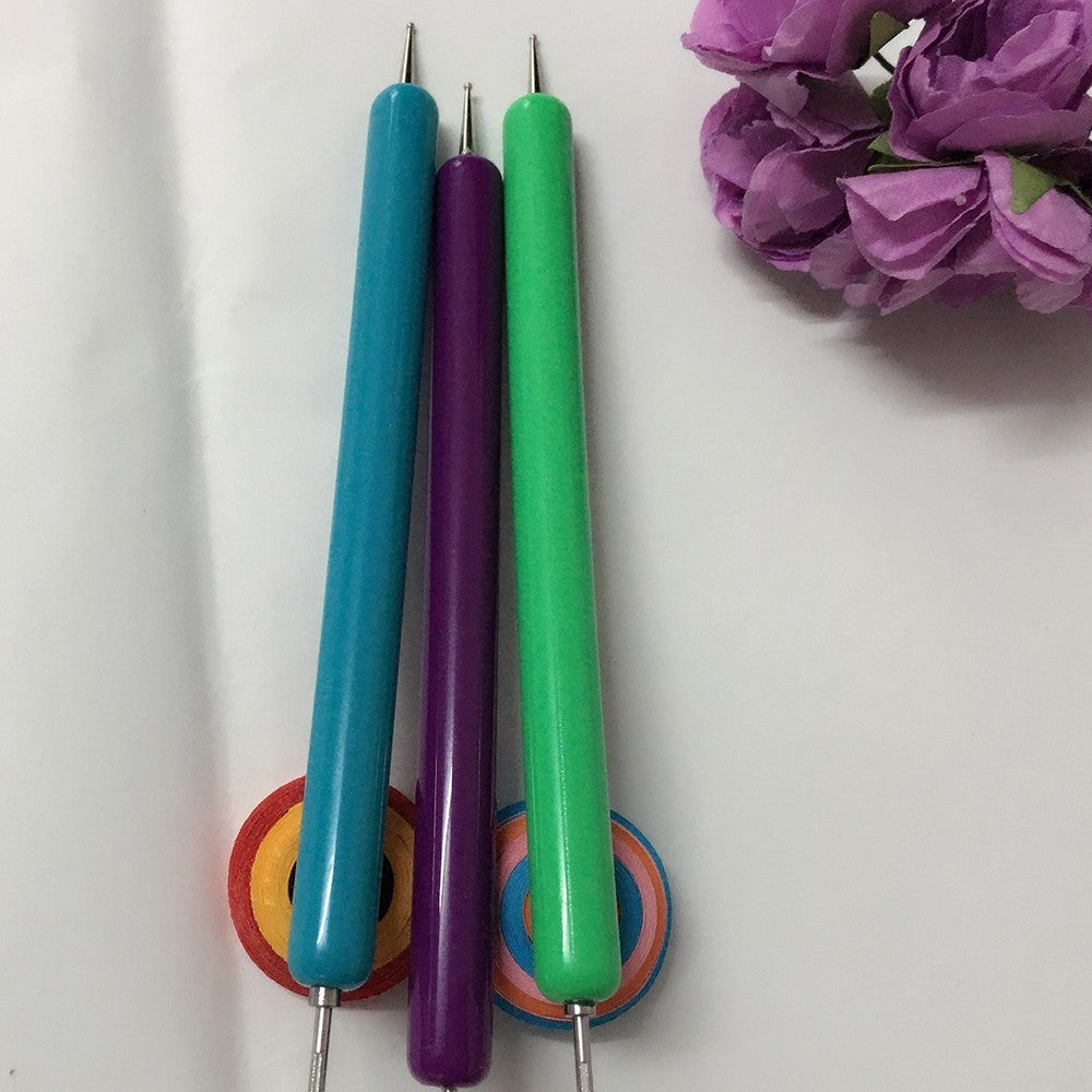 Yan Quilling Paper Pen | Adjustable Slot 0.3mm To 1.3mm | Long And Short Needle Roll | 110mm | Precision Craft Tool -