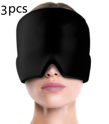 Ice Compress Headache Eye Mask Hat Relief For Migraines, Stress, And Tension Massage Tool