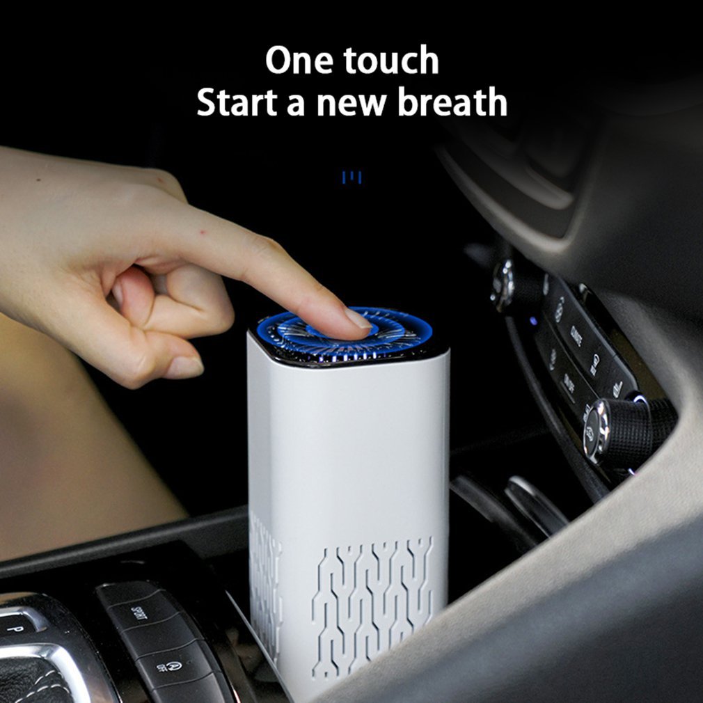 AirPure | Car Air Purifier | Portable Negative Ion Generator | Removes Formaldehyde and Odor | Freshens Car Interior -