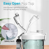 PulseBlend | Portable Blender | Six Blade 304 SS | Crushes Ice And Frozen Fruit For Smooth Shakes | On The Go -