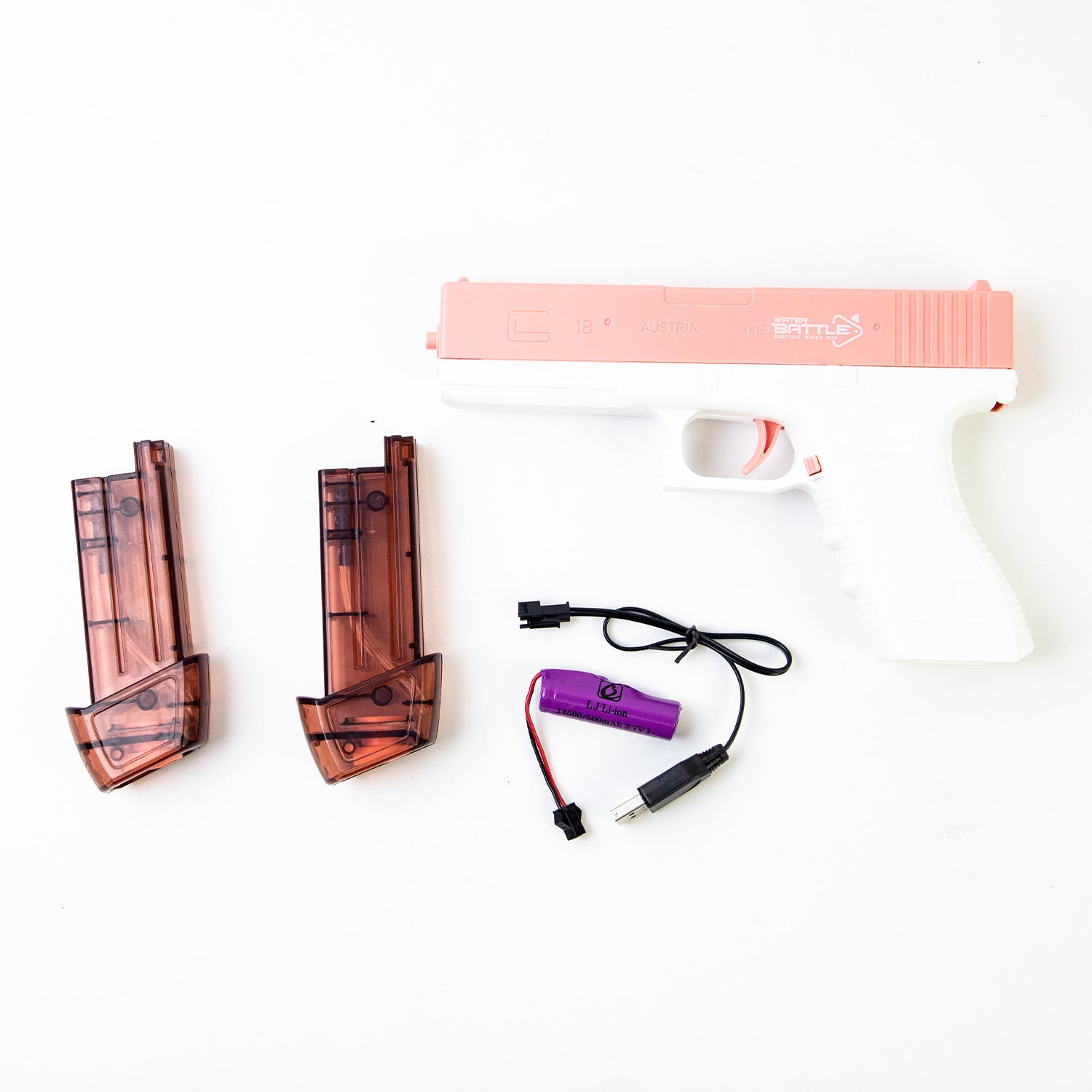 Space | Water Gun | Usb Charging | Large 358ml Tank | Fun Summer Outdoor Water Fight Toy -