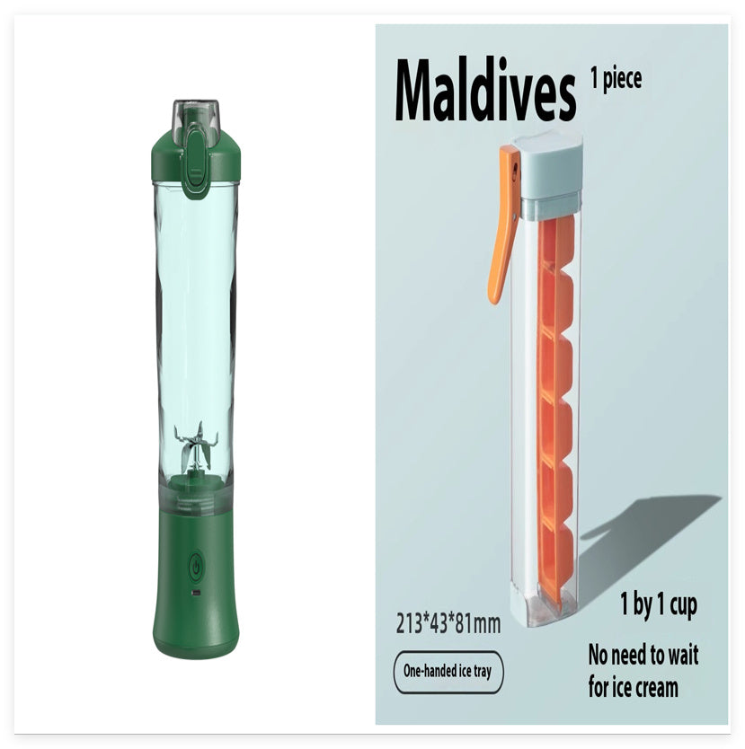 PulseBlend | Portable Blender | Six Blade 304 SS | Crushes Ice And Frozen Fruit For Smooth Shakes | On The Go -