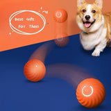 Durable Rubber Dog Chew Ball Toy | Bite-Resistant Training Ball for Puppies & Dogs | Smart USB Interactive Jumping Ball | Teeth Cleaning & Exercise Toy - Animals & Pet Supplies > Pet Supplies > Dog Supplies > Dog Toys