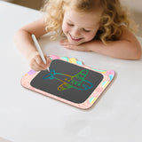 MiniLearn | Lcd Writing Tablet | 8 Point 5 Inch Color Screen | Erasable Doodle Pad | Unicorn Theme | Eye Safe Lcd Tech -