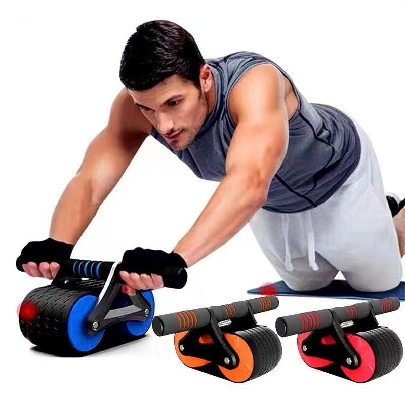 PeakFlex | Double Wheel Ab Roller | Dual Wheel Design | Comfort Grip Handle | Strengthens Abs And Core At Home -