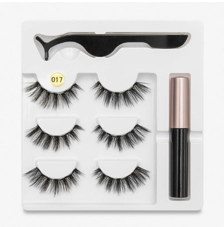 Magnetic False Eyelashes | Fashion Cotton Stem Lash Pair | Lightweight Chemical Fiber Lashes | Reusable Natural Look Magnetic Eyelash Set | Easy Wear & Comfortable Fit - Health & Beauty > Personal Care > Cosmetics > Makeup > Eye Makeup > False Eyelashes