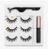Magnetic False Eyelashes | Fashion Cotton Stem Lash Pair | Lightweight Chemical Fiber Lashes | Reusable Natural Look Magnetic Eyelash Set | Easy Wear & Comfortable Fit - Health & Beauty > Personal Care > Cosmetics > Makeup > Eye Makeup > False Eyelashes