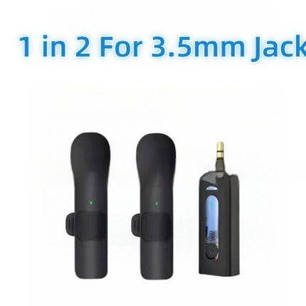Wireless Lavalier Microphone Drag Two Outdoor
