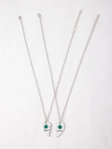 Leaves Best Friend | Heart Necklace | Eco Steel | Durable Wear | Silver Gold | Gift -