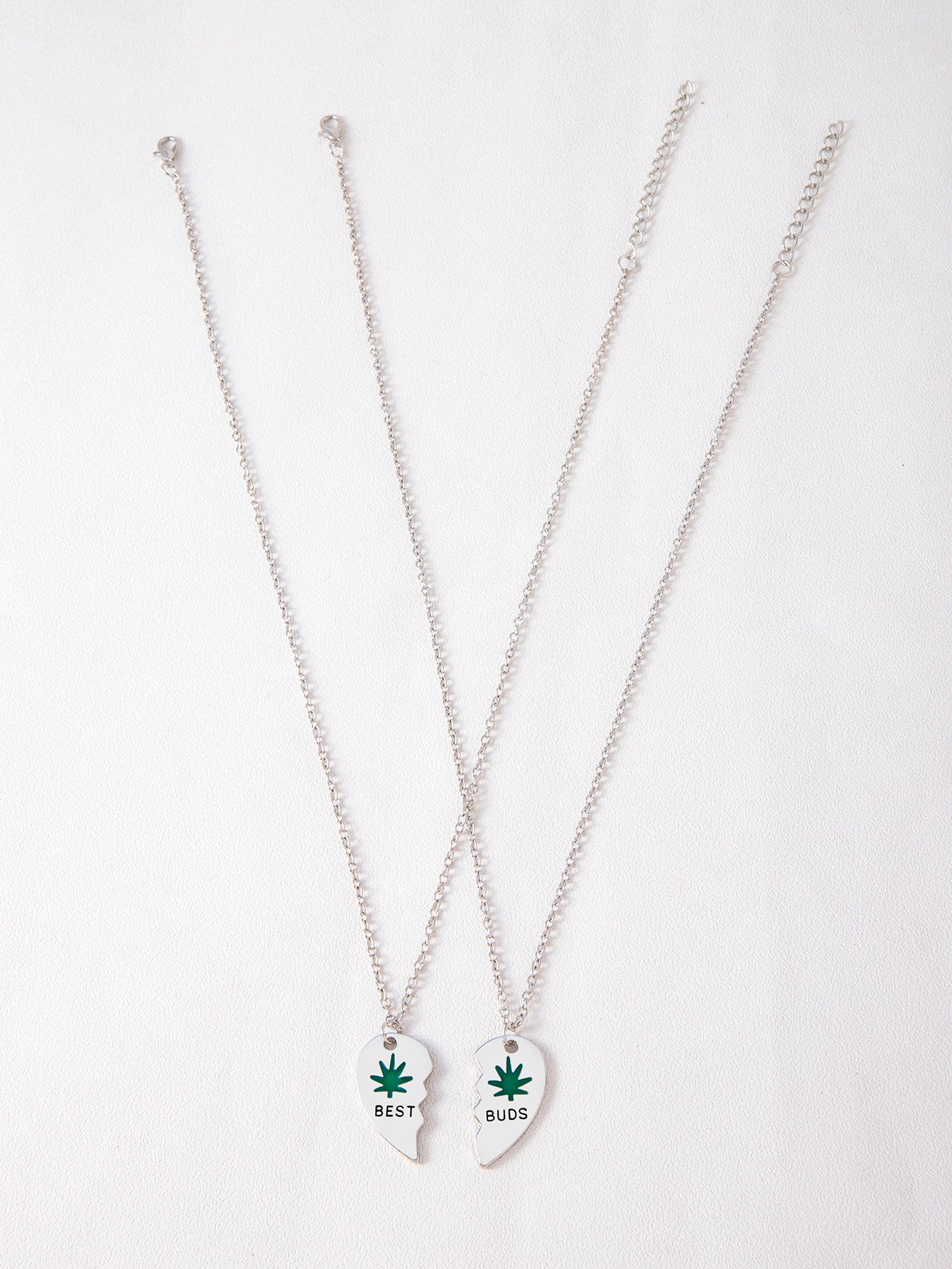 Leaves Best Friend | Heart Necklace | Eco Steel | Durable Wear | Silver Gold | Gift -