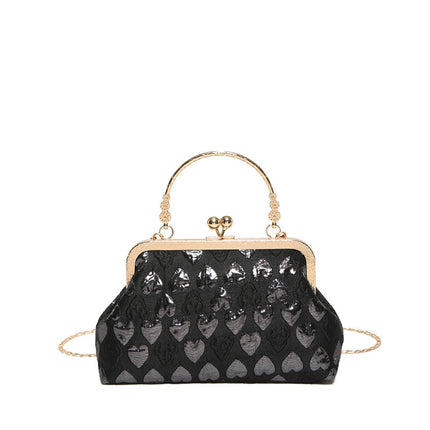 All-match Love Hand-held Crossbody Small Square Bag