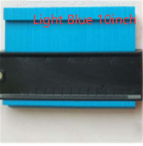 Radial | Contour Gauge | Irregular Contour Gauge | Abs Plastic Angle Ruler | 146x105x26mm | Fast Accurate Shape Copying -