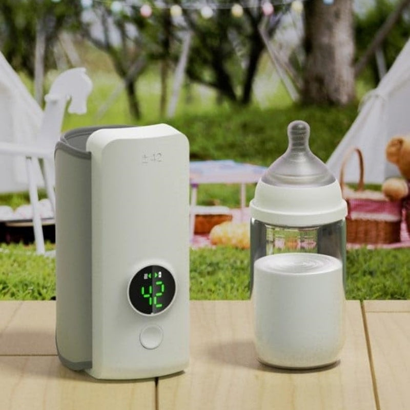 BabyWarm | Portable Wireless Warmer | Usb Rechargeable | Constant 42C Temp | Keeps Milk Warm On The Go -