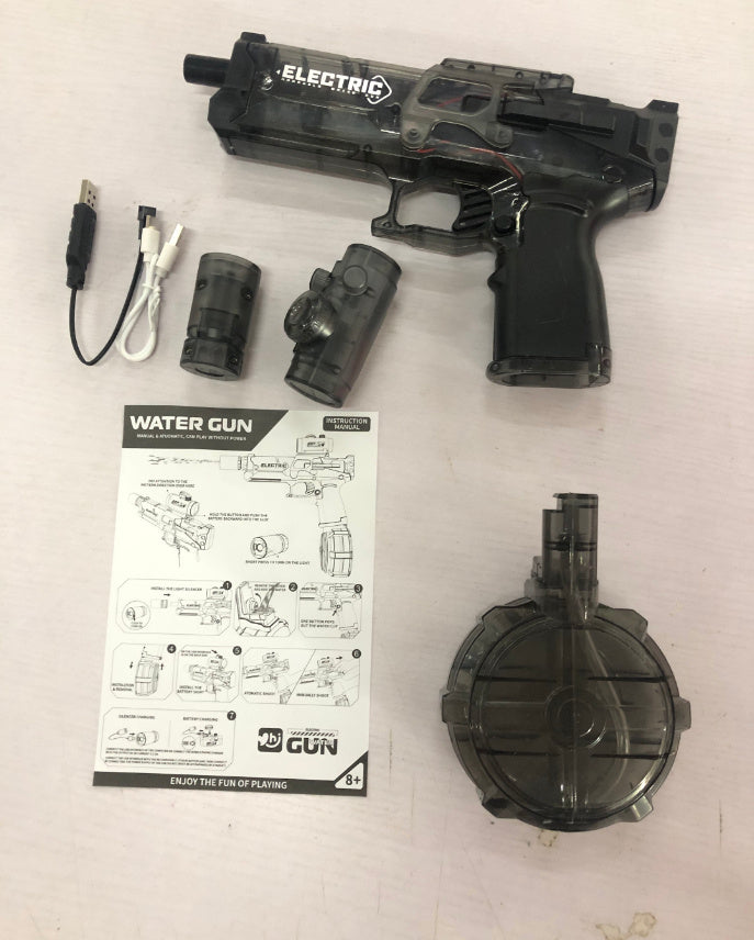 Fire Rat | Electric Water Gun | LED Light | Long Range Water Spray | | USB Rechargeable Battery -