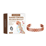 SugarSense | Wellness Bracelet | Magnetic Therapy | Supports Sugar Control | 6 x 1.2 cm | Durable Zinc Alloy -