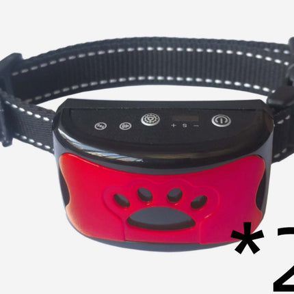 Dog Training Collar Waterproof Electric Pet Remote Control Rechargeable Dogs Trainer Bark Arrester With Shock Vibration Sound