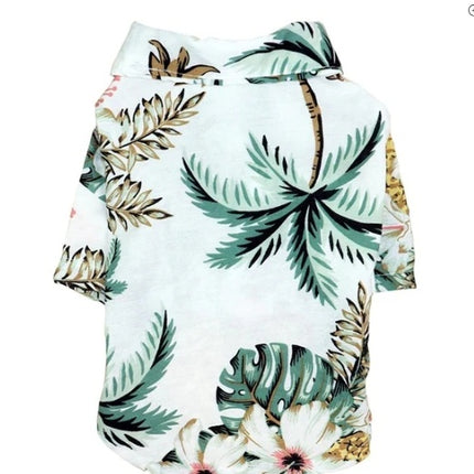 Hawaiian dog style shirt clothes