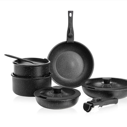 12 POTS And Pans Set, Non-stick Kitchen Cookware Set