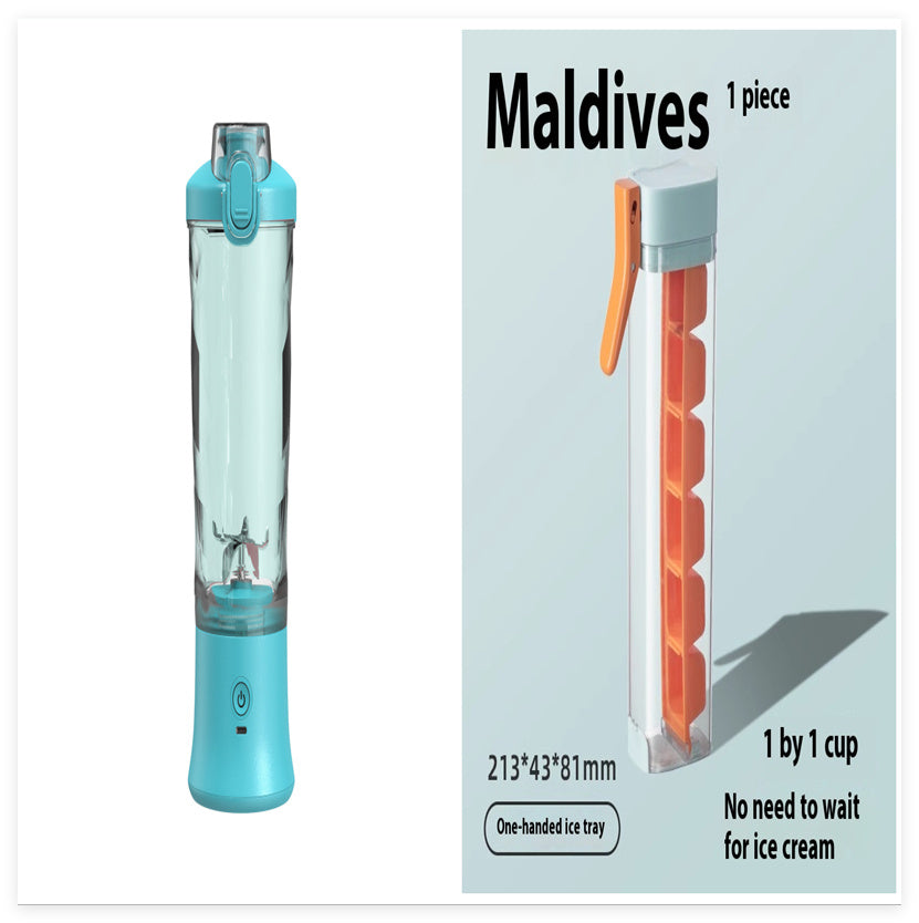 PulseBlend | Portable Blender | Six Blade 304 SS | Crushes Ice And Frozen Fruit For Smooth Shakes | On The Go -