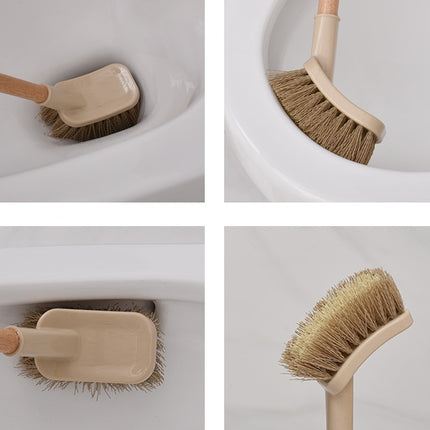 Wooden Household Handle Toilet Brush Cleaning Tools Bathroom Cleaning Brush Kitchen Floor Cleaner Brushes
