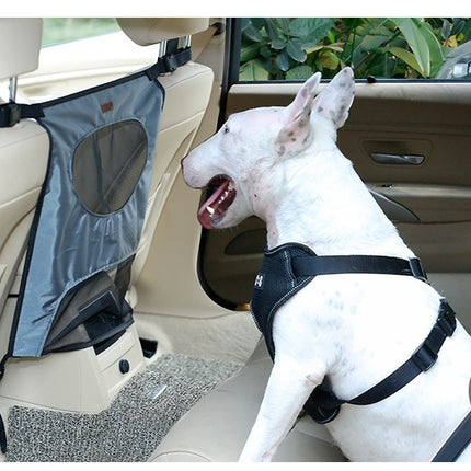 Pet car fence car rear seat screen anti-dog harassment explosion safety barrier