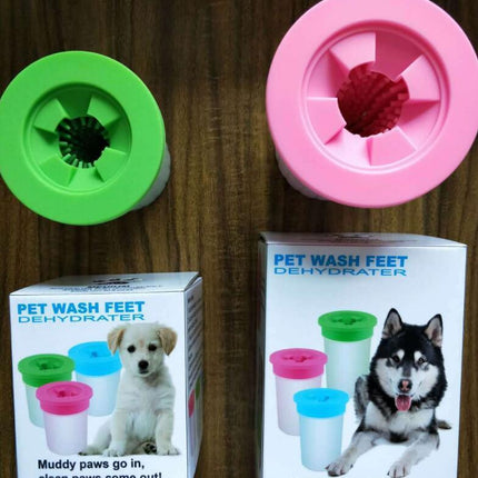 Silicone Dog Paw Washer Cup
