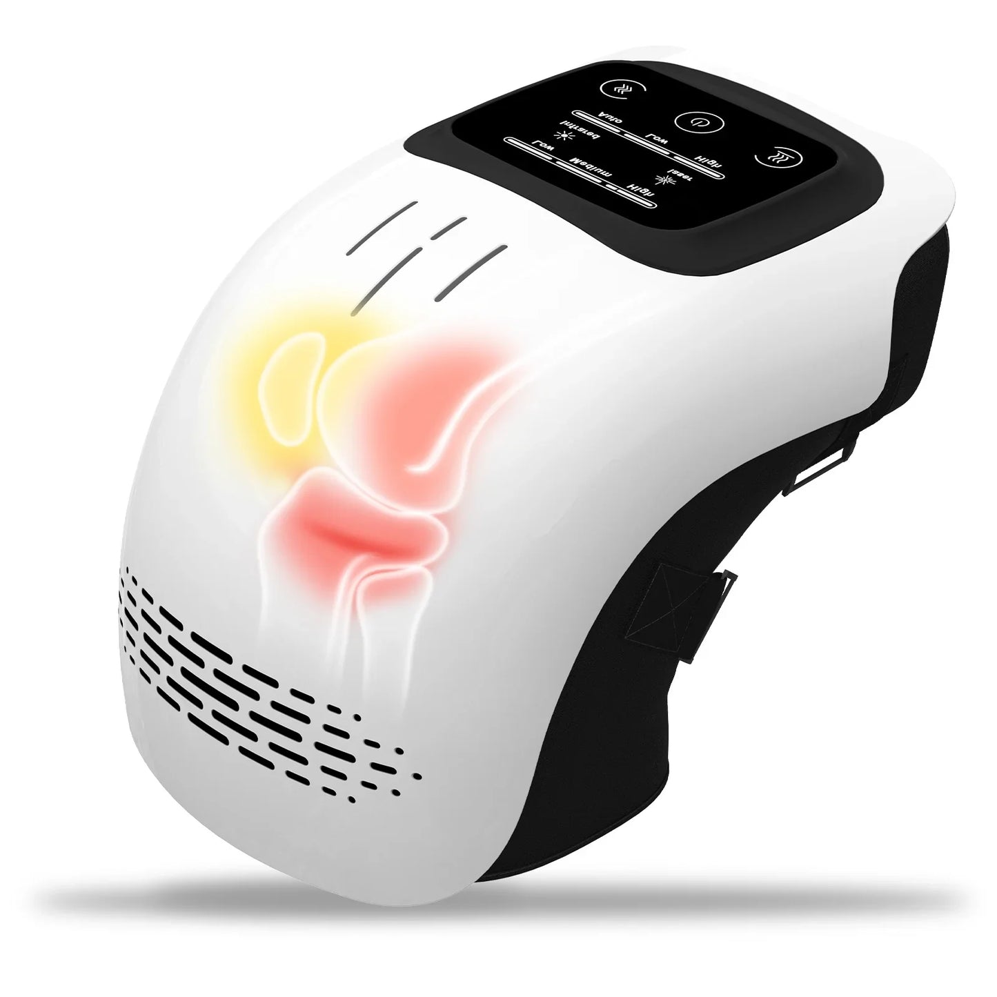 Electric Intelligent Knee Massager | Heating, Kneading & Vibration Therapy | Infrared Laser Pain Relief | Rechargeable Home Knee Joint Massager | Relieves Arthritis, Stiffness & Muscle Fatigue - Health & Beauty > Personal Care > Massage & Relaxation > Massagers > Electric Massagers