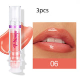 Liquid Lip Gloss Tube | High-Pigment Slightly Spicy Lip Honey Gloss | Mirror Shine Lip Color | Moisturizing & Smooth Formula | Sexy Glossy Finish | 6 Shades | Long-Lasting Lightweight Lip Makeup - Health & Beauty > Personal Care > Cosmetics > Makeup > Lip Makeup > Lip Gloss