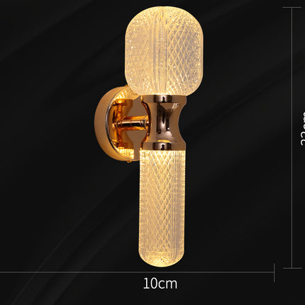 Light Luxury Modern Nordic Minimalist Living Room Bedroom Background Wall Stairwell Decorative Lamps
