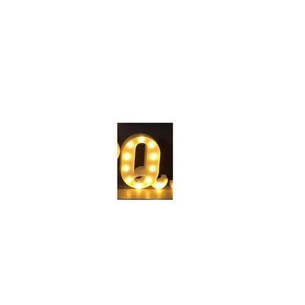 Luminous LED Letter Number Night Light English Alphabet Number Battery Lamp Romantic Wedding Christmas Party Decoration