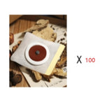 100Pcs Opp Red