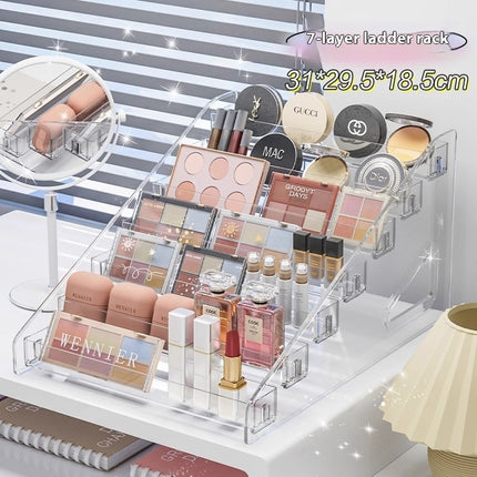 Plastic Transparent Cosmetics Storage Box