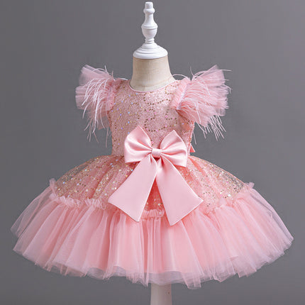 Flower Children's Clothing Children's Wedding Dress Tulle Skirt Summer